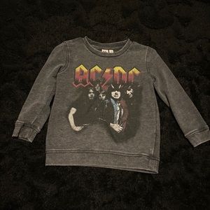 AC/DC kids crewneck